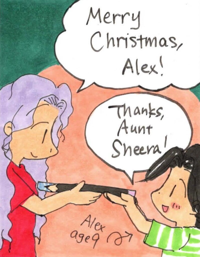 Aunt Sheera and Alex